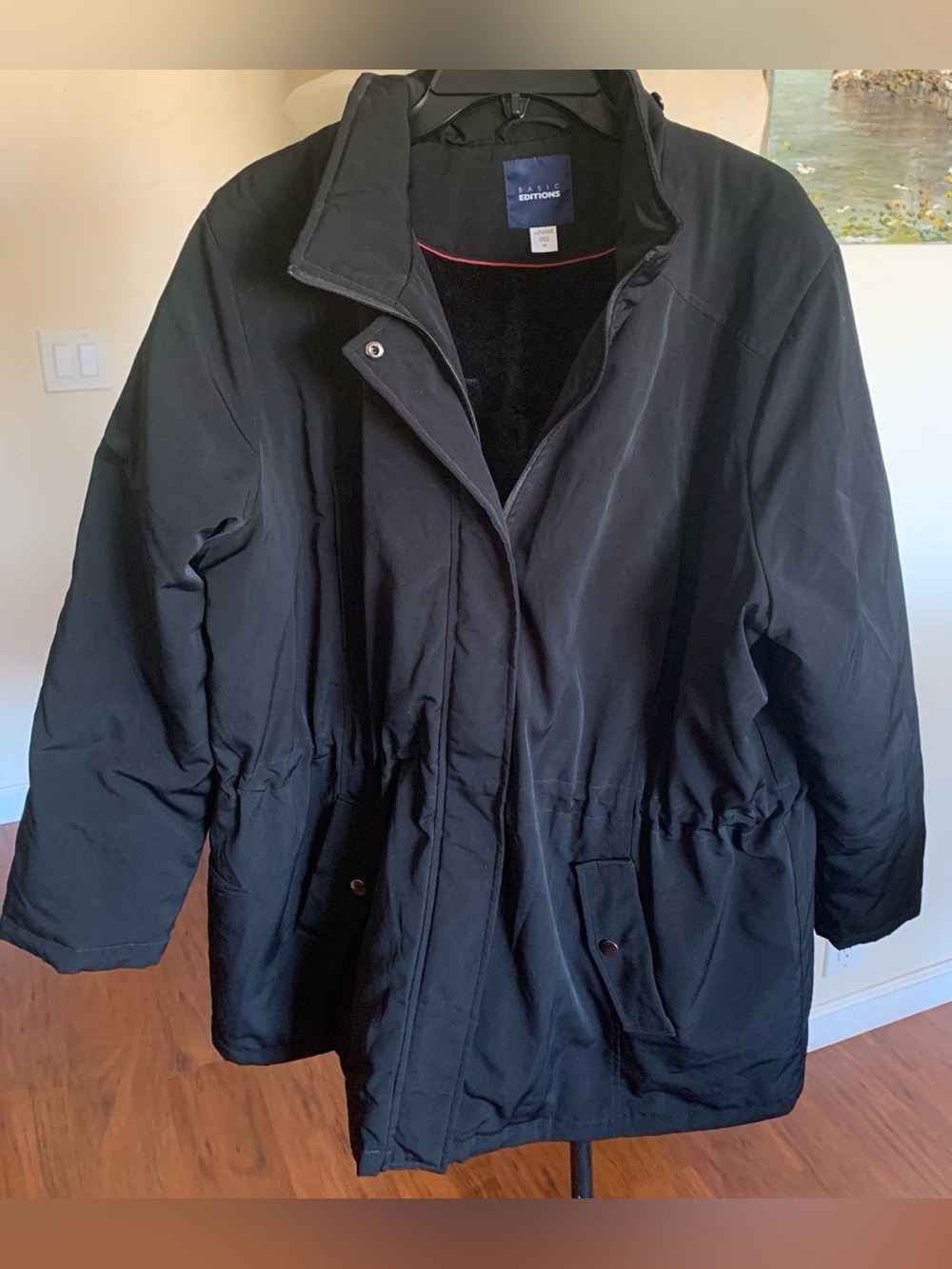 Black Women's 2X Parka Jacket - Edition Collection